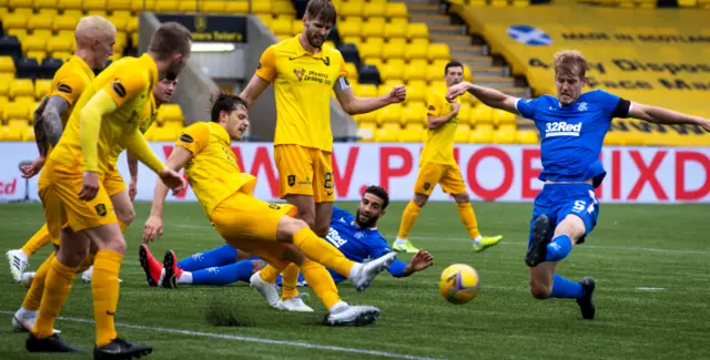 Livingston held Rangers to a 0-0 draw last weekend