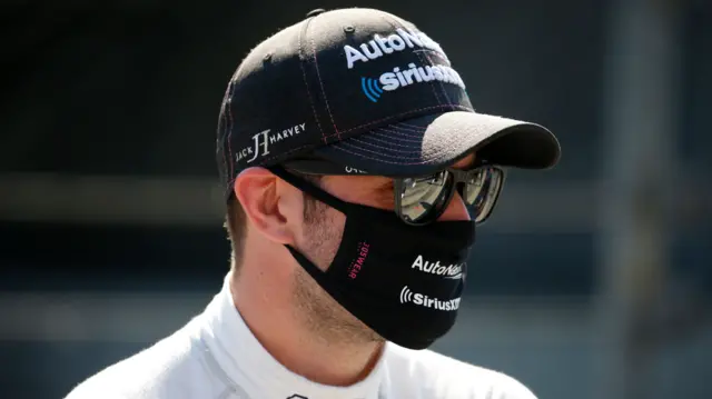 Jack Harvey at Indy 500