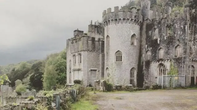 Gwrych Castle in north Wales