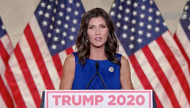 Noem addresses the convention