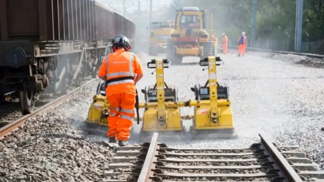 Previous Network Rail engineering work