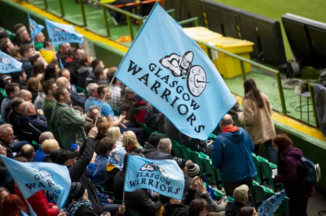 Glasgow Warriors fans