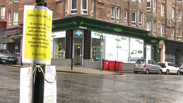 A pharmacy in John Wood Street was one of the locations under review