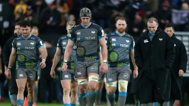 Ospreys dejected