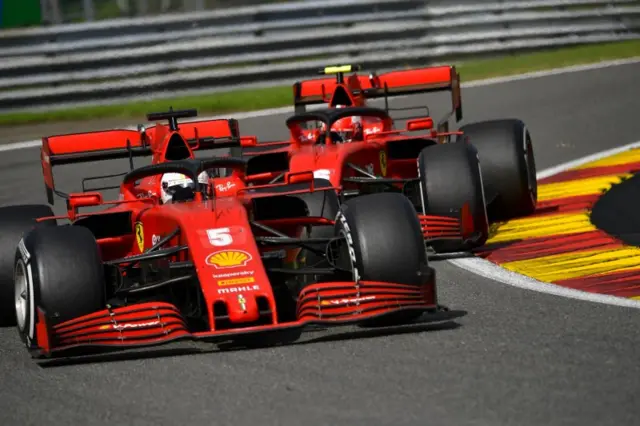 Vettel and Leclerc