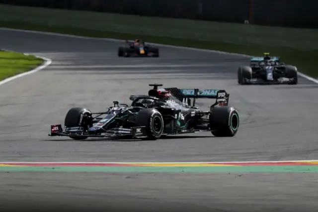 Hamilton, Bottas, Verstappen