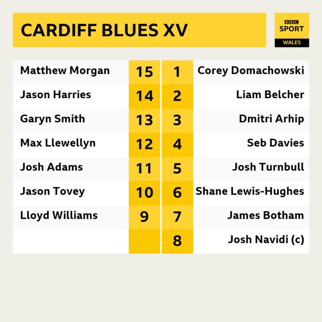 Cardiff Blues VX