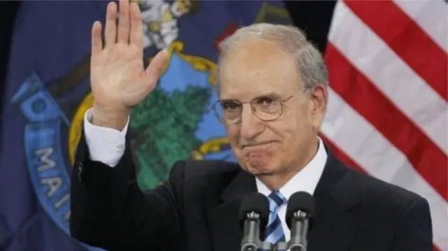 Former US Senator George Mitchell