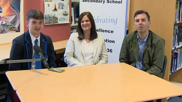 Peter and parents