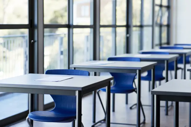 empty desks