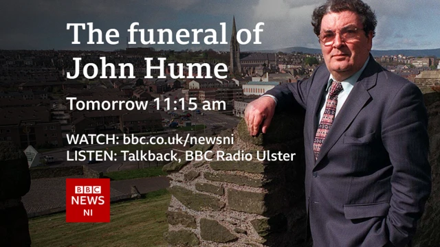 John Hume funeral promo