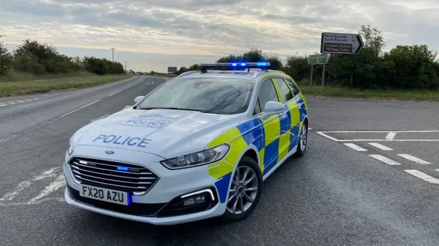 Lincolnshire Police car