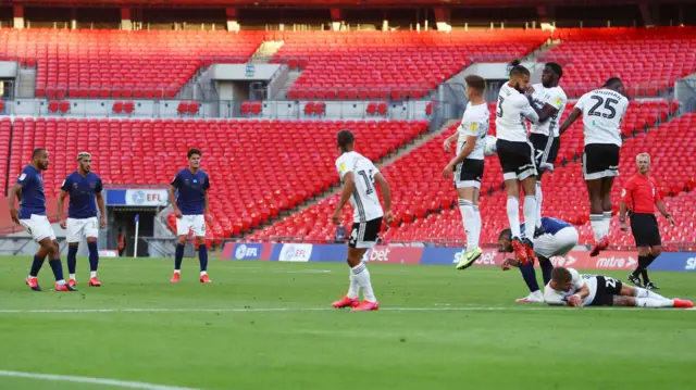 Brentford free-kick