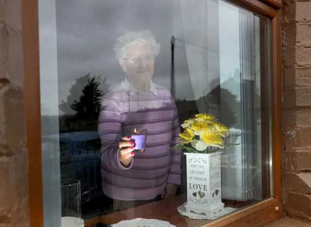 Monica Wilson lived close to Mr Hume and they attended Mass together