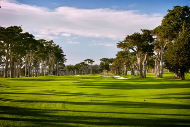 Ninth hole at TPC Harding Park