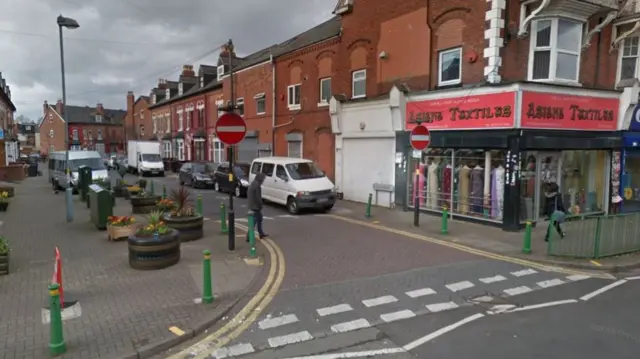 Frances Road, Lozells, which is already a one-way street