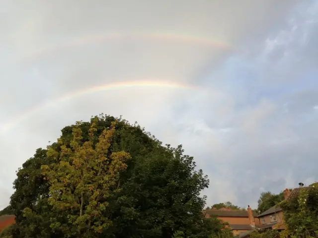 Double rainbow in Ilkeston