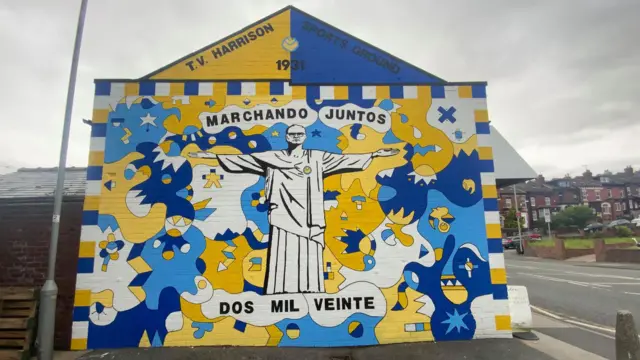 Marcelo Bielsa mural