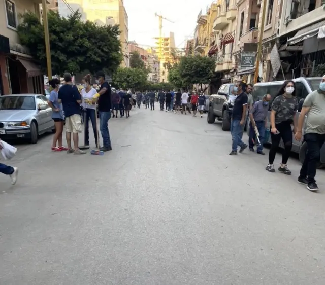 Beirut's Armenia street after the clean-up