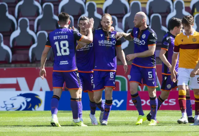 Mark Reynolds scored the only goal at Fir Park