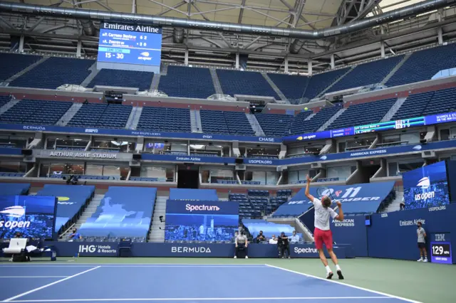 Zverev serves