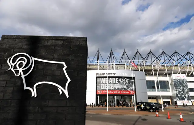 Derby County's football stadium