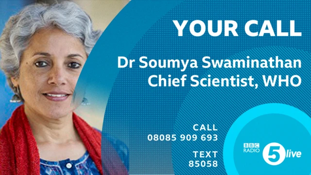 Dr Soumya Swaminathan