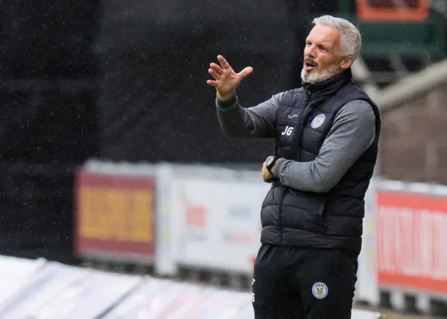 St Mirren boss Jim Goodwin