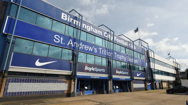 Birmingham City's St Andrew's Stadium