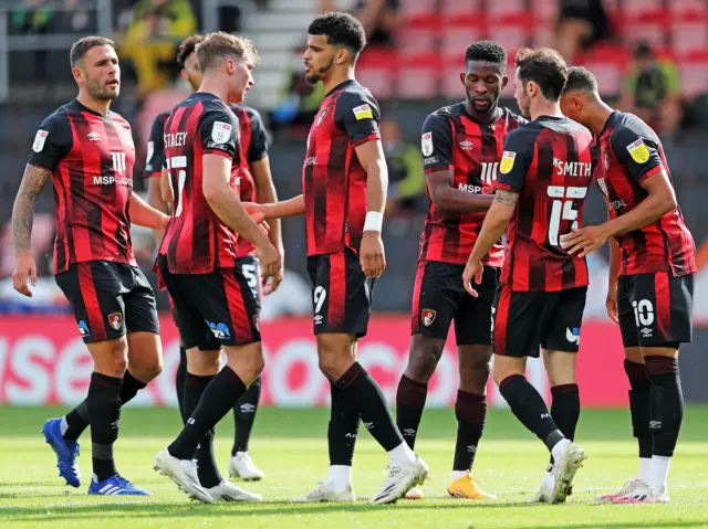 Bournemouth celebrate