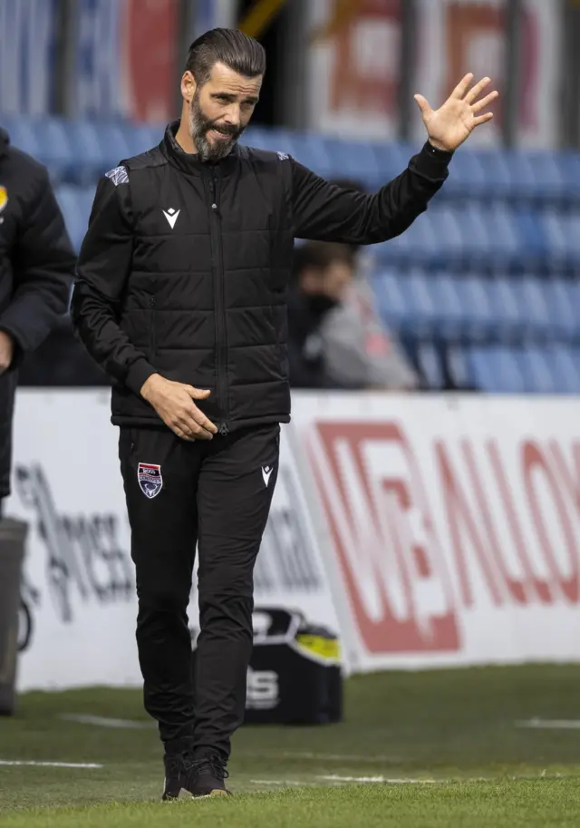 Ross County manager Stuart Kettlewell