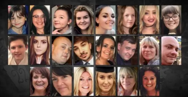 manchester Arena bomb victims