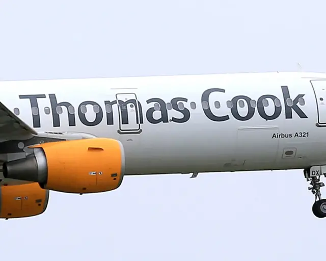 Thomas Cook aeroplane