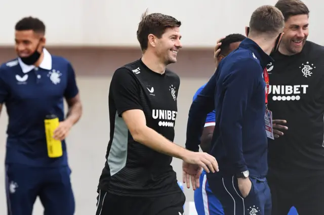 Rangers manager Steven Gerrard