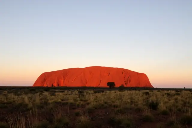 Uluru in Northern Territory is one the sights passengers will see on the special flight