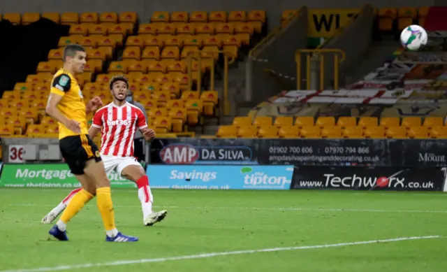 Jacob Brown scores for Stoke