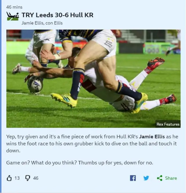 Leeds v Hull KR