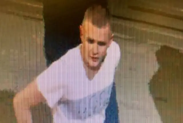 CCTV image of suspect