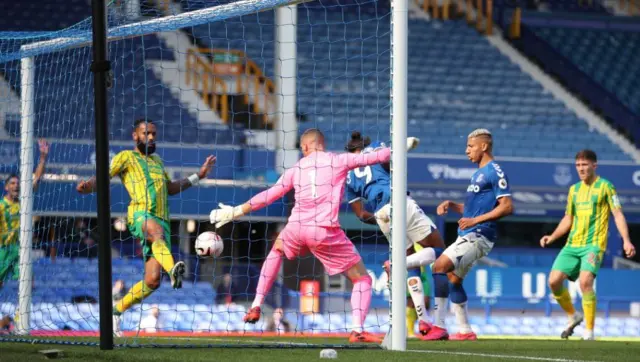 Calvert-Lewin celebrates