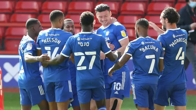 Cardiff celebrate