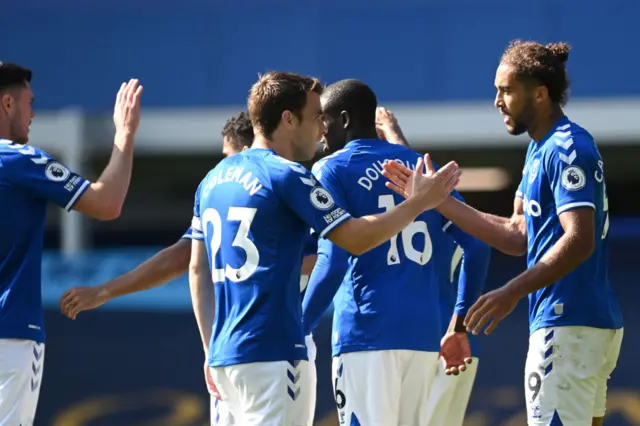 Calvert-Lewin celebrates