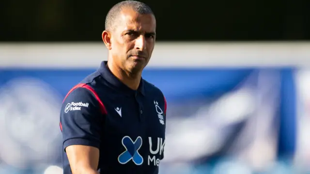 Nottingham Forest manager Sabri Lamouchi