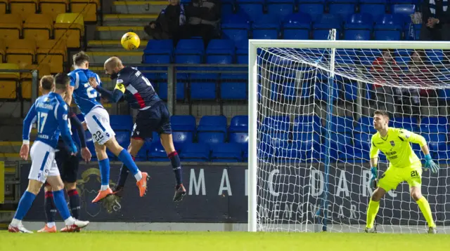 Callum Hendry was on target for Saints the last time County were in Perth