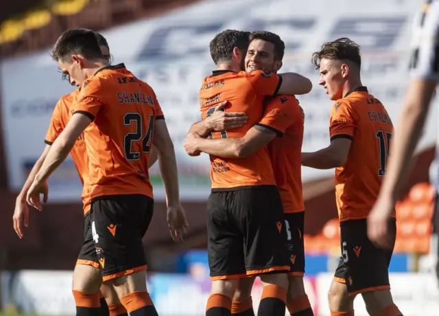 Dundee United move up to sixth place with the victory