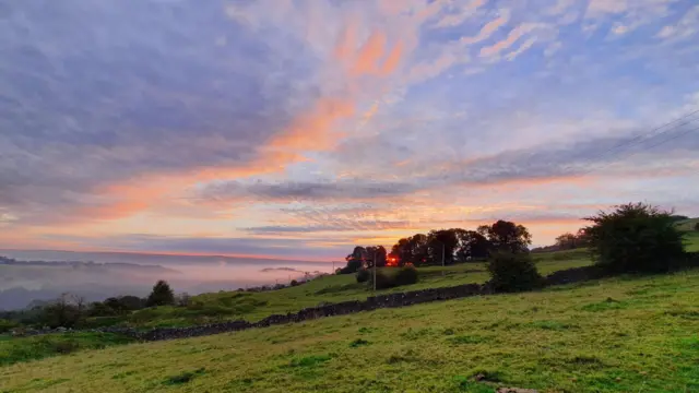 Sunrise from Winster