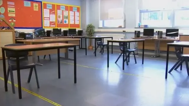 Outwood Academy Portland classroom