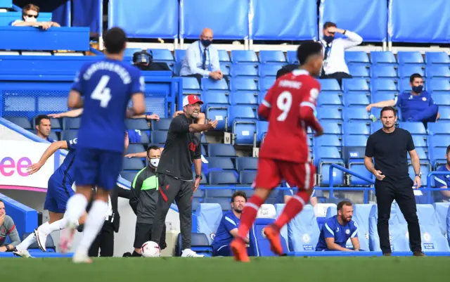 Jurgen Klopp and Frank Lampard