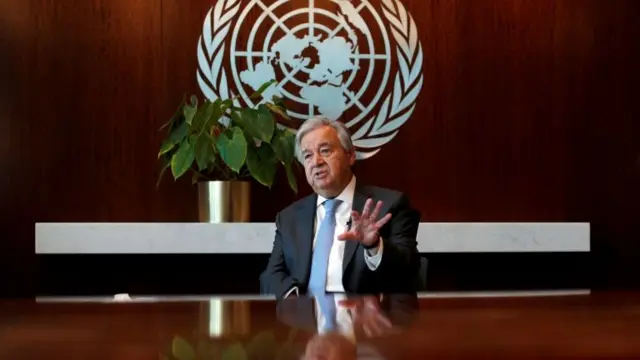 UN Secretary-General Antonio Guterres