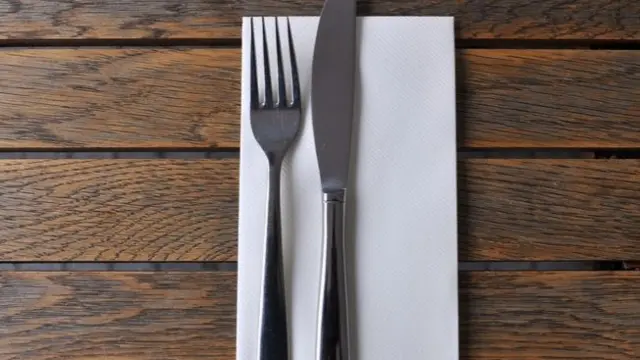 Knife and fork