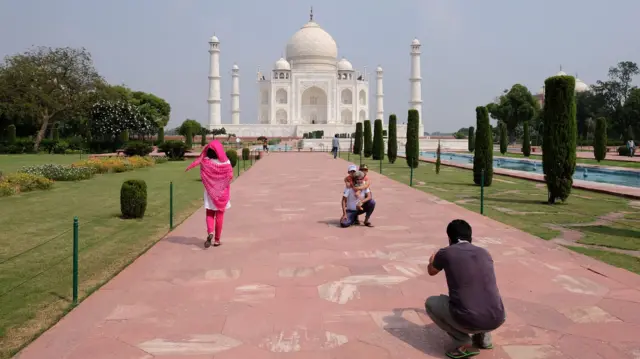 Taj Mahal reopening